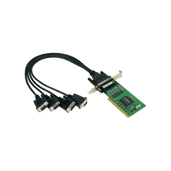 4Port Upci Board, W/O Cable, Rs-232, Low Profile
